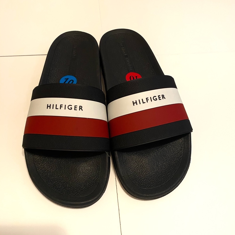 Tommy Hilfiger Slides Size 10 New